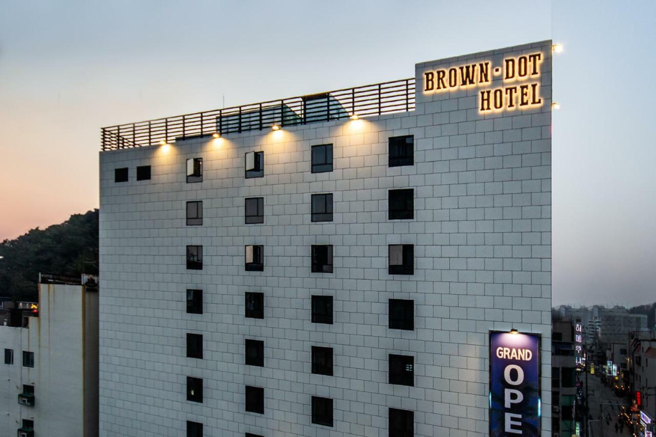 Brown-Dot Hotel Hadan Busan Exterior foto